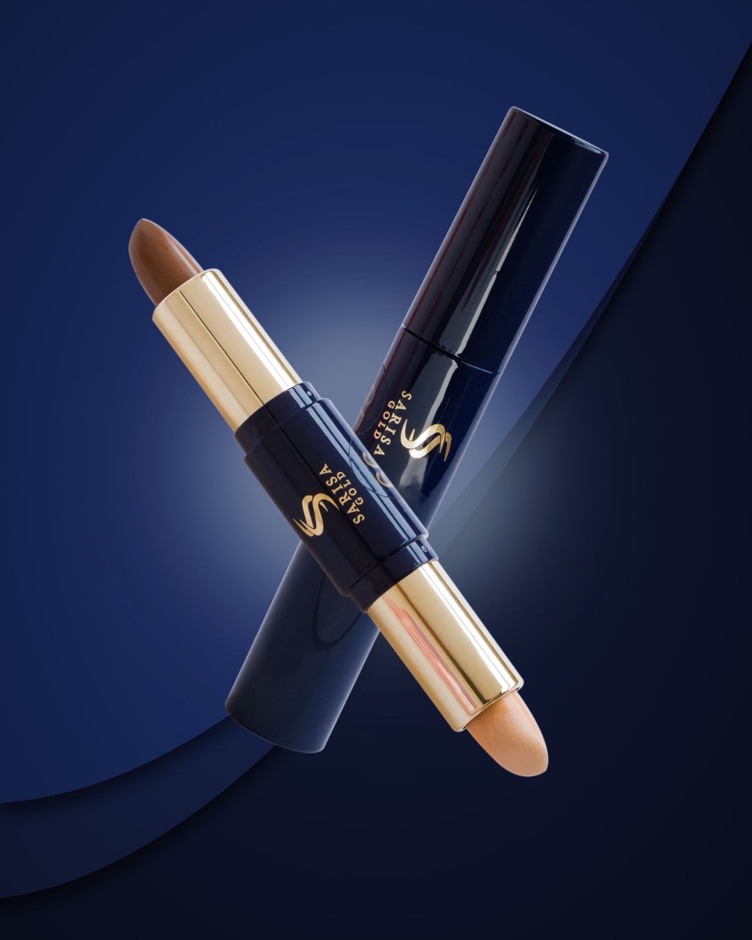 کانتور و کانسیلر دوسر جامد ساریسا گلد