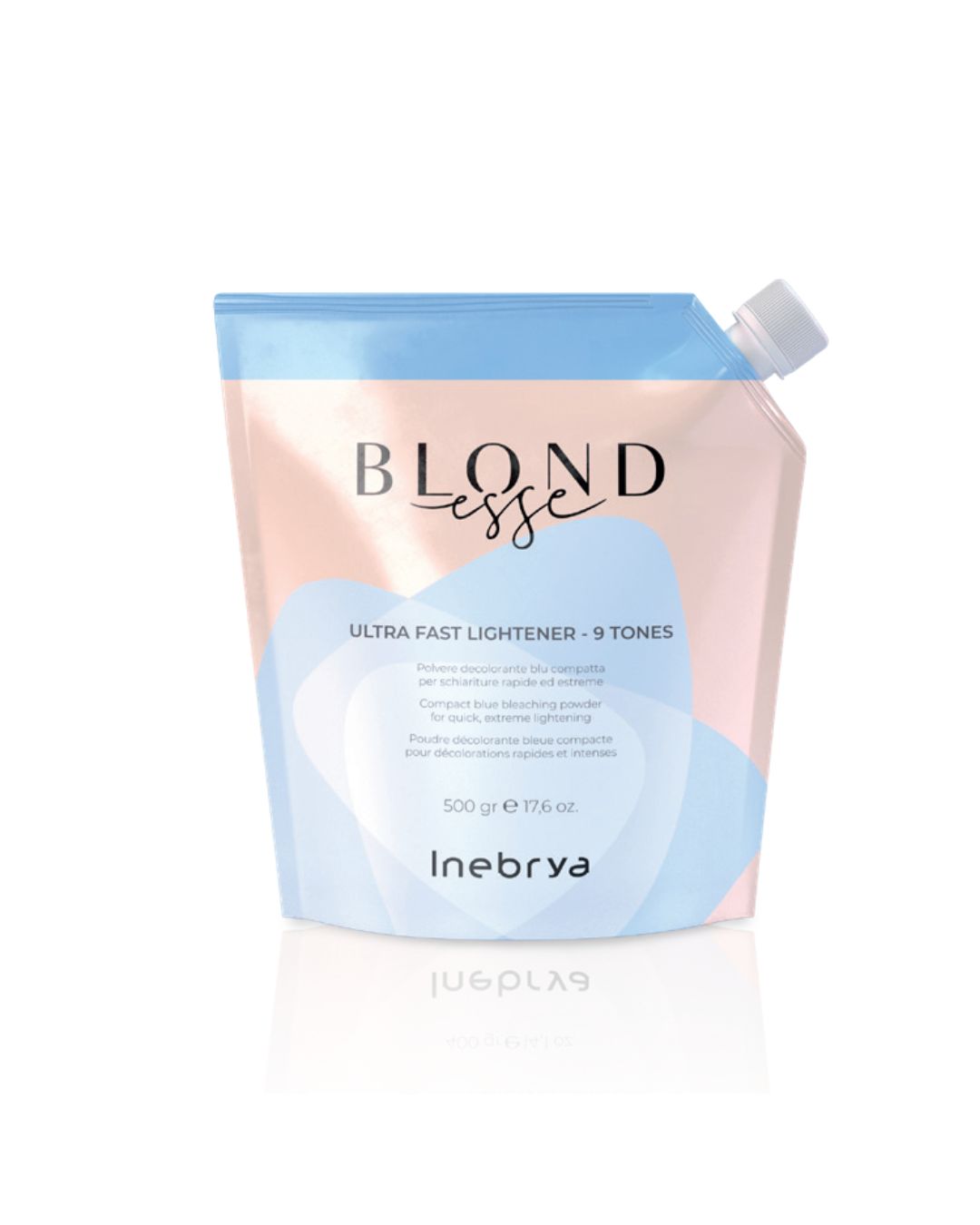 کرم دکلره آبی بلوندیس 9 درجه  500 گرمی آیس کریم